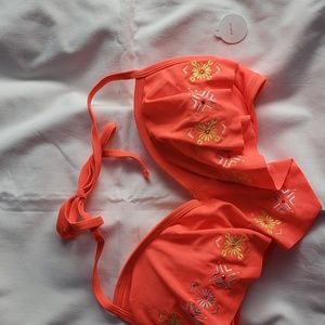 *NEW* Xhilaration peachy push up bikini top